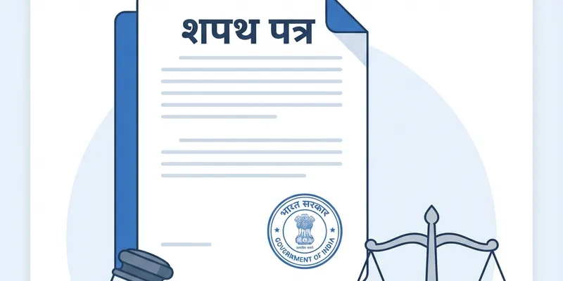 Affidavit Maker - Gap Certificate, शपथ पत्र Online