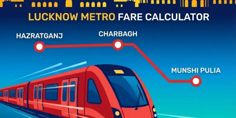 Lucknow Metro Fare Calculator